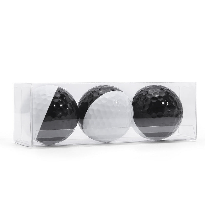 Two Tone Dual Layer Golf Putting Practice Ball