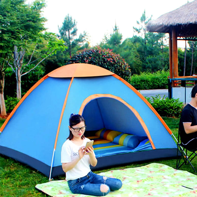 Automatic Camping Tent Double Door Outdoor Tent