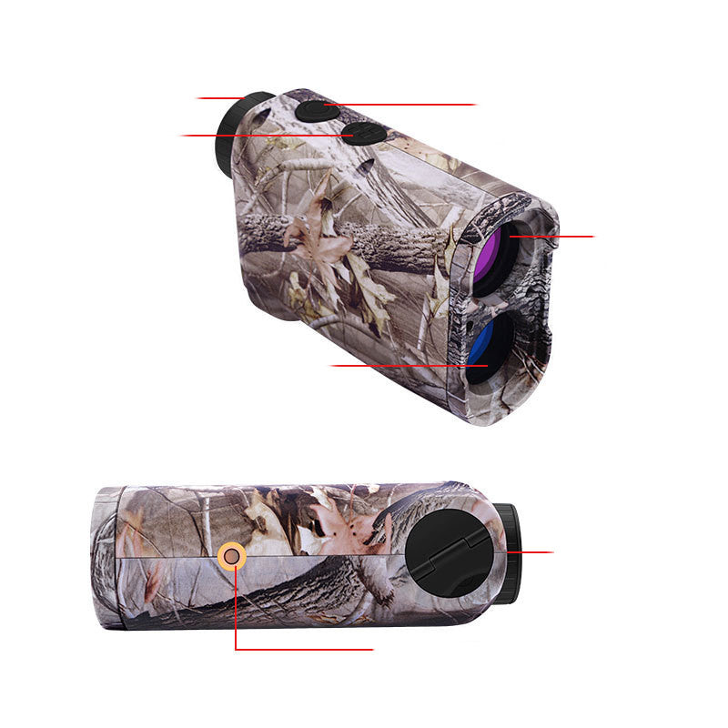 Camouflage Golf Laser Rangefinder Binoculars Outdoor