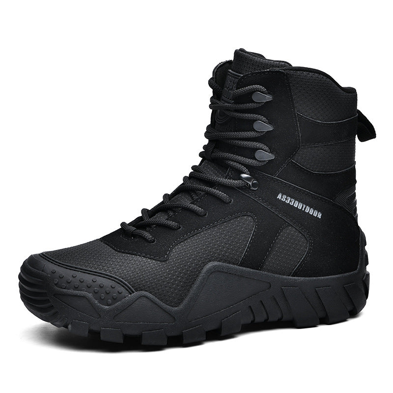 High-Top Tactical Outdoor Hiking Boots