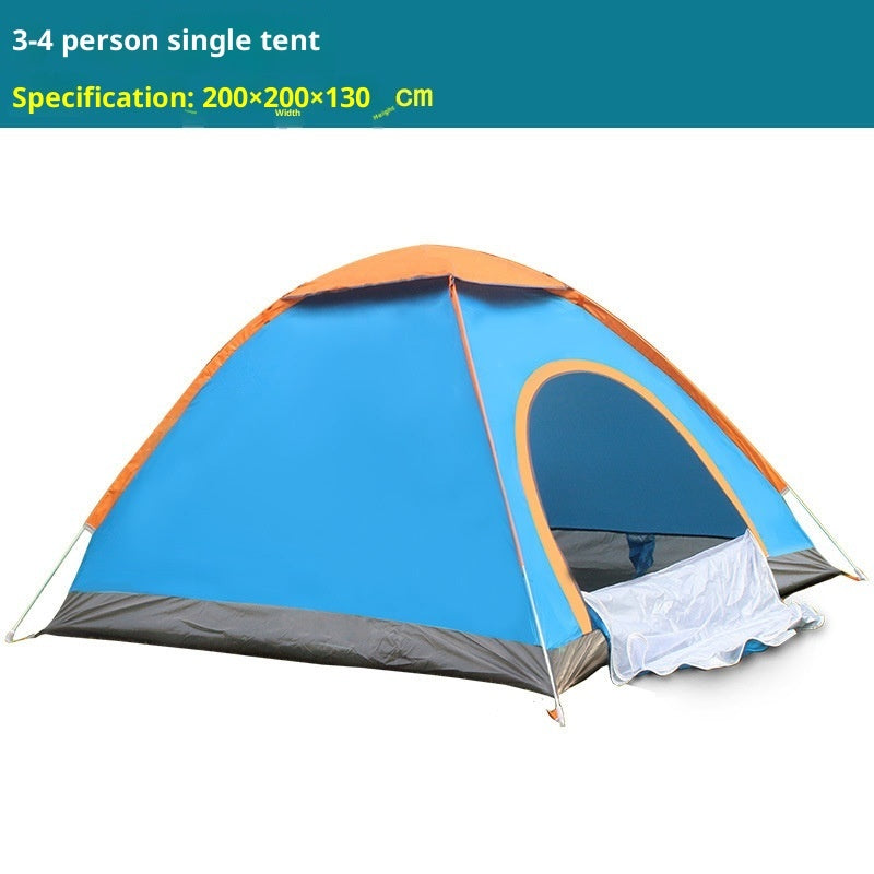 Automatic Camping Tent Double Door Outdoor Tent