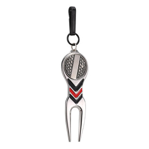 Golf Divot Tool With Ball Marker Accessories