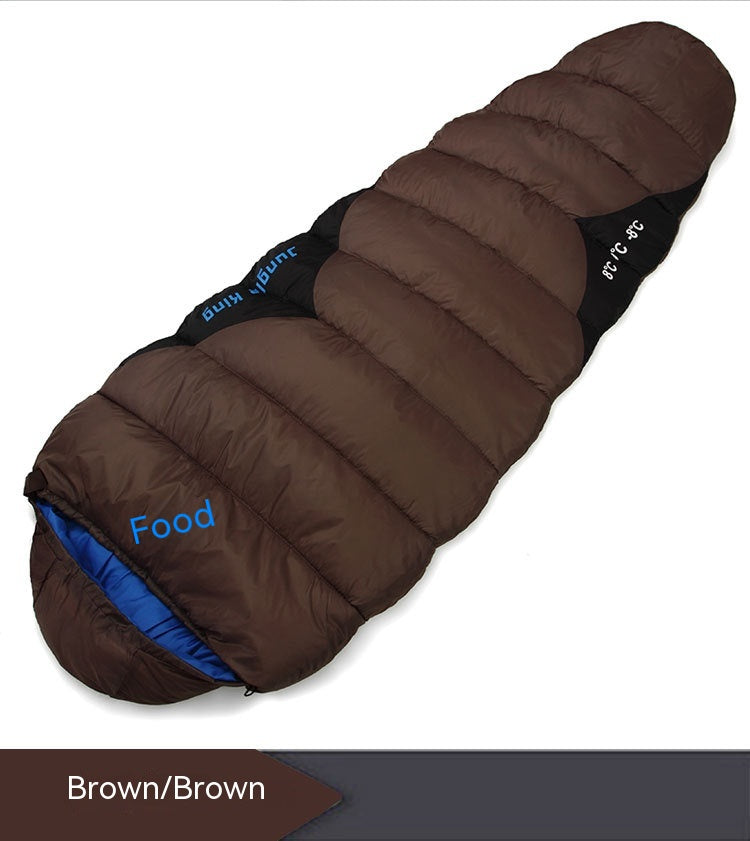 Autumn Winter Mummy Camping Sleeping Bag Outdoor
