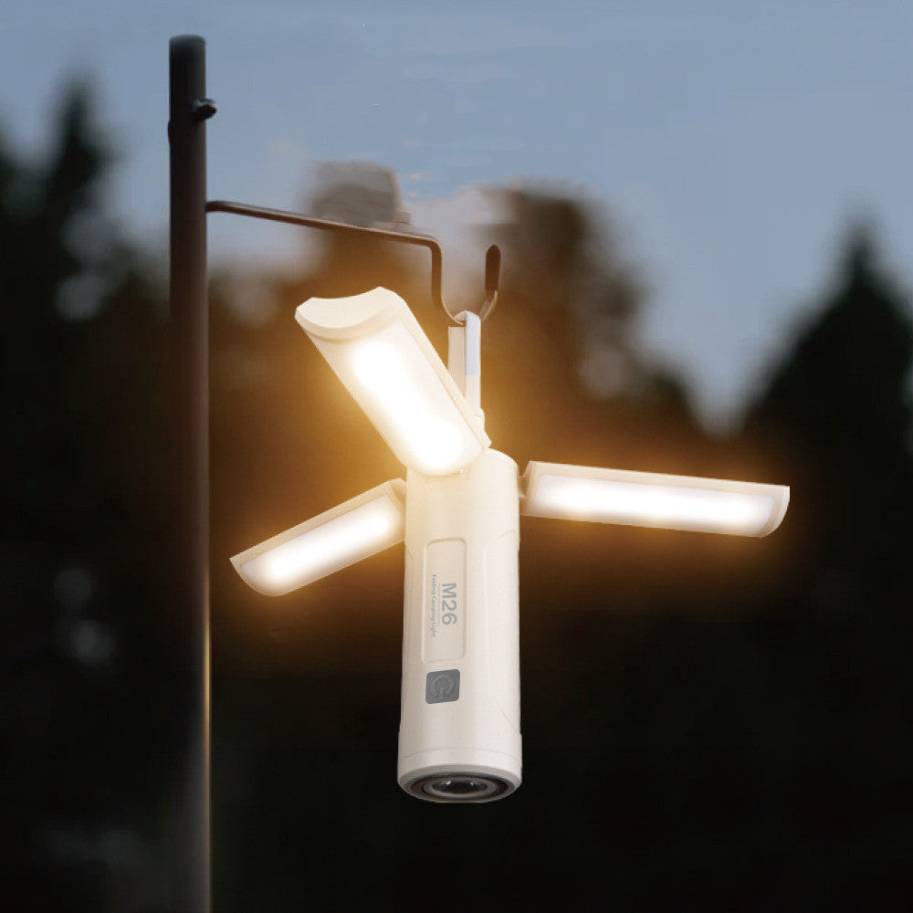 LED Folding Camping Lamp Type-C USB Emergency Lantern