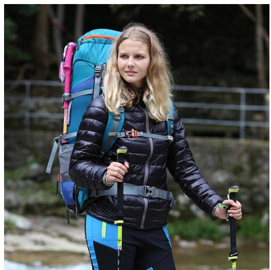 Carbon Fiber Trekking Pole Lightweight Hiking Stick