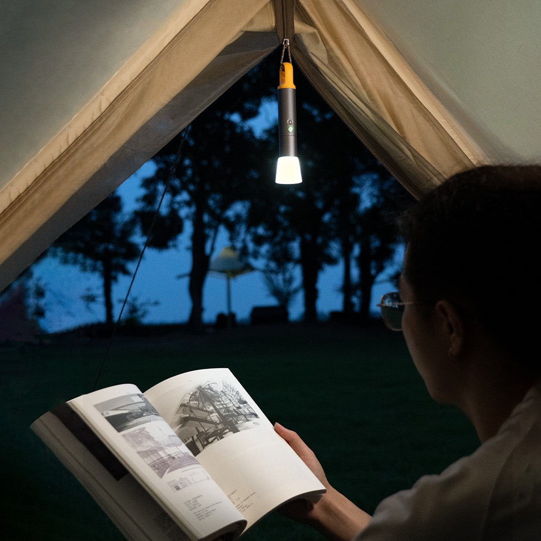 Lumen Bright Zoomable Camping Flashlight Long Battery Life