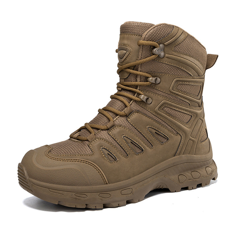Men’s Mid-Top Plus Size Outdoor Hiking Boots Size 47