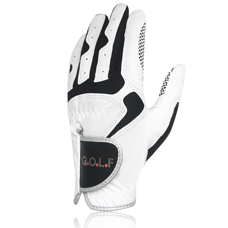 Breathable Microfiber Non Slip Golf Gloves
