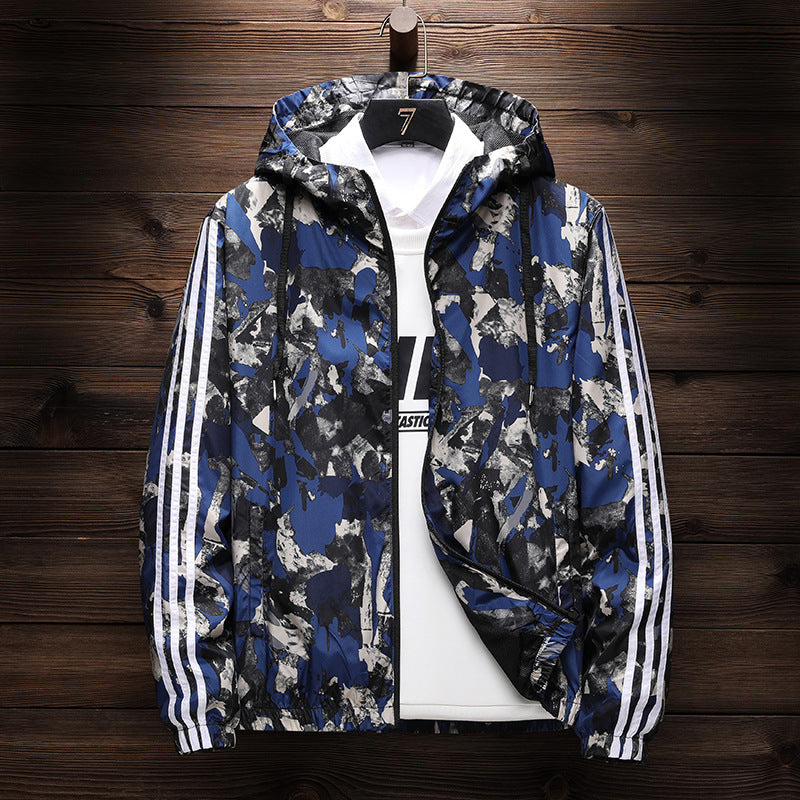 Men’s Trend Camouflage Outerwear Jacket