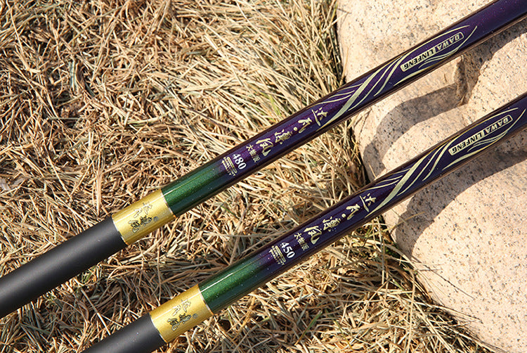 High Carbon Light Hard Fishing Rod 6H19 Black Pit