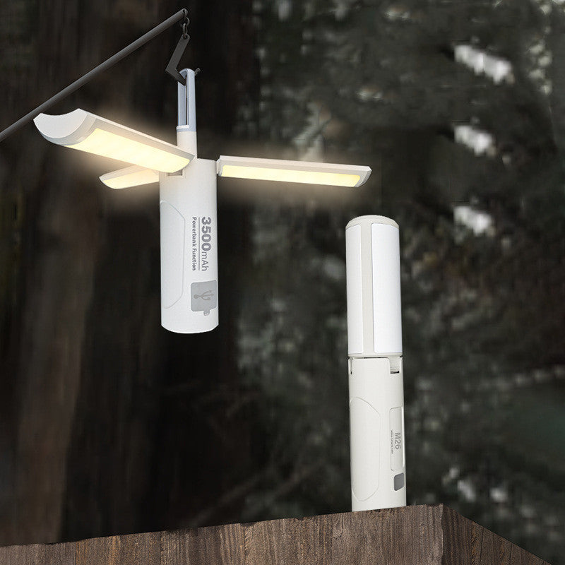 LED Folding Camping Lamp Type-C USB Emergency Lantern
