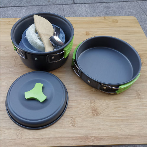 1–2 Person Outdoor Camping Cookware Set