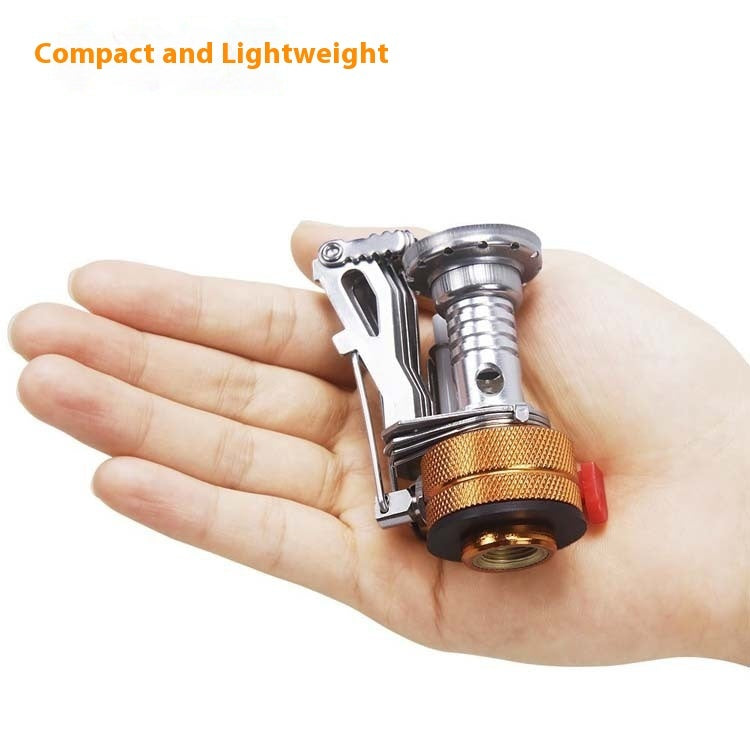 Integrated Outdoor Camping Cooking Stove And Cookware Set