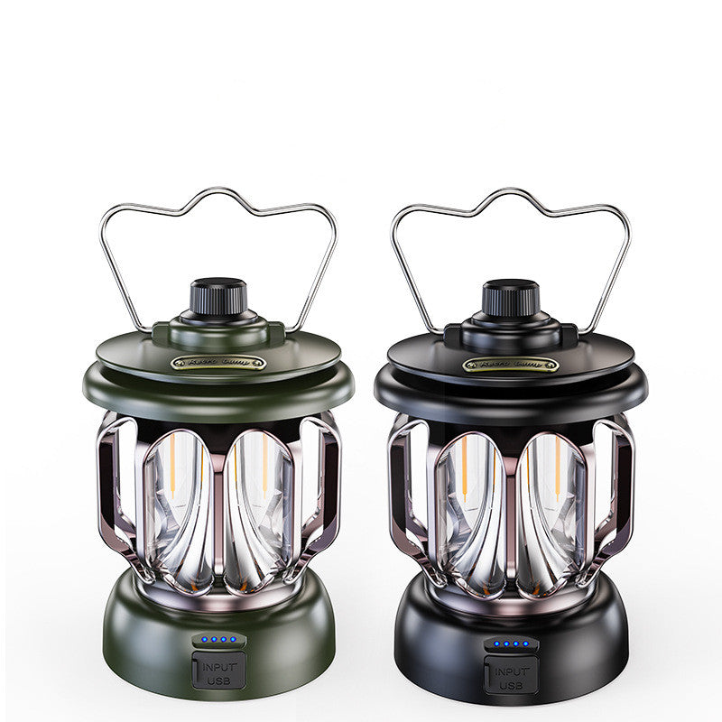 Portable LED Retro Horse Lantern Camping Light