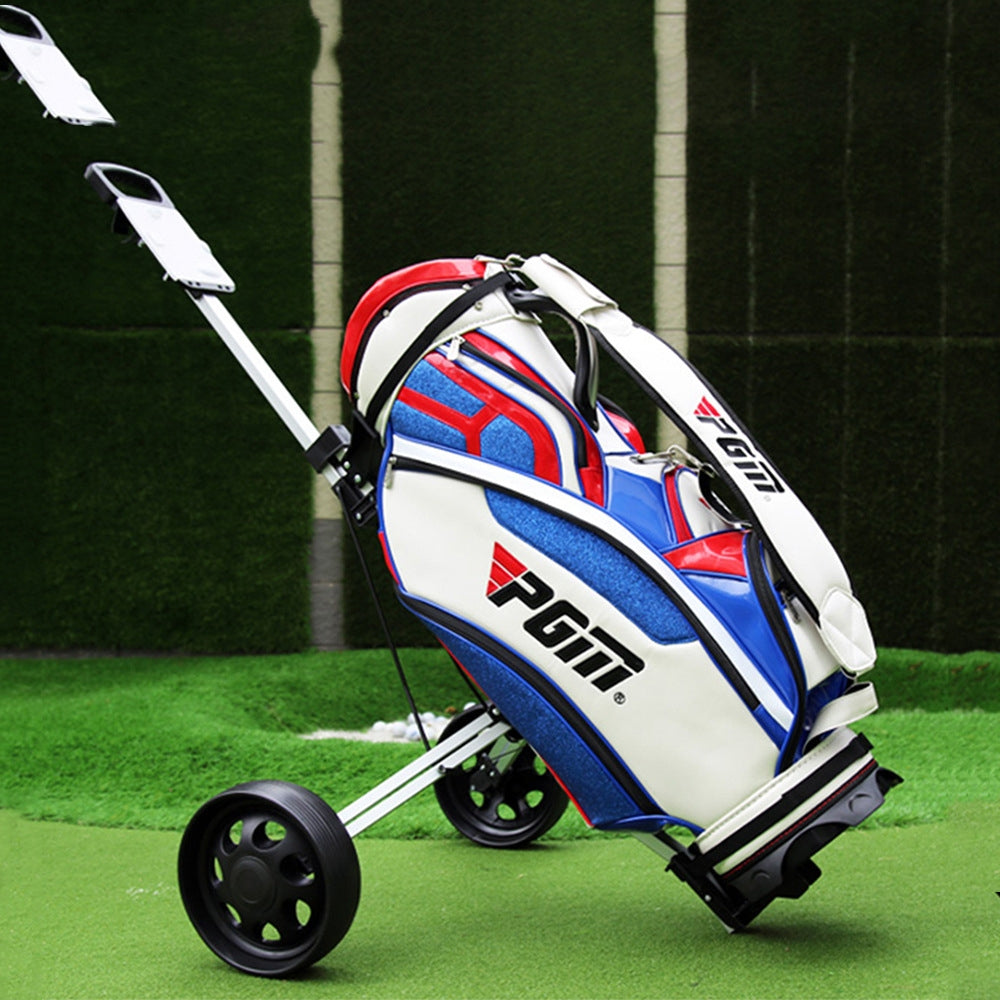 Two Wheel Golf Push Cart Tricycle