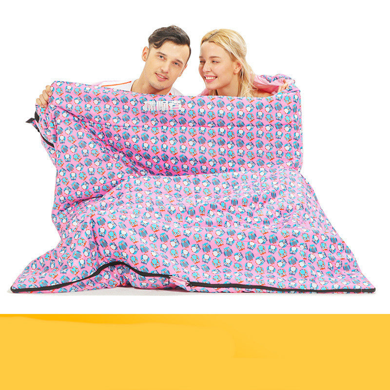 Warm Camping Sleeping Bag For Indoor Outdoor Travel