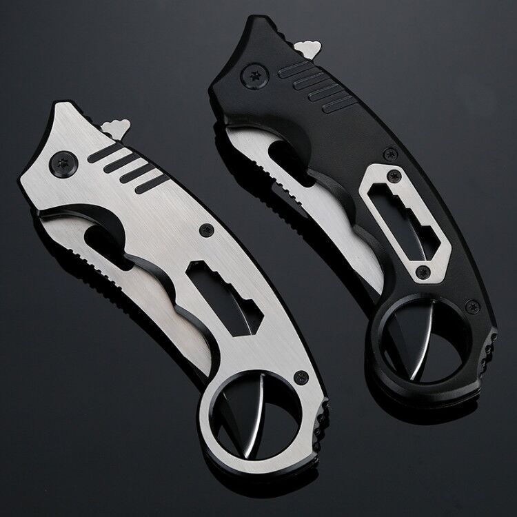 Folding Outdoor Survival Knife For Camping