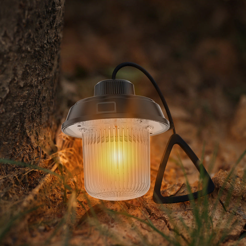 Multi-Function Rechargeable Retro Camping Lantern Portable Light
