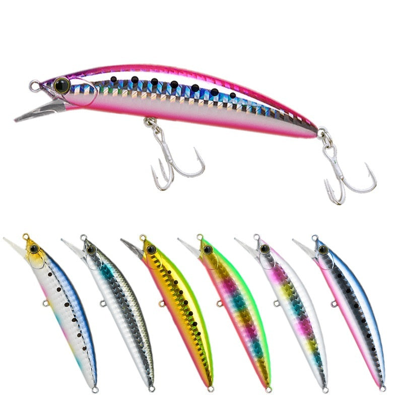 Submerged Sea Fishing Lure For Casting And Tossing