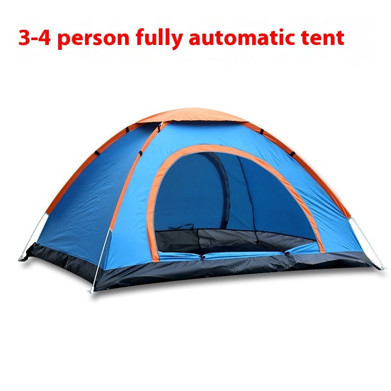 Automatic Multi Person Double Door Camping Tent