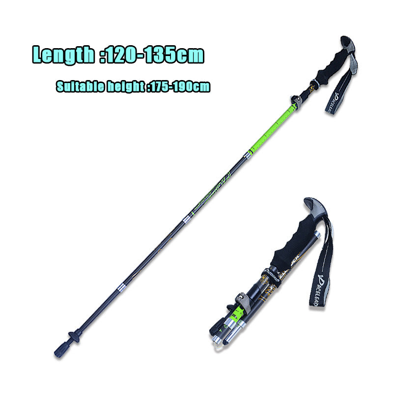 Outdoor Carbon Fiber Folding Trekking Poles