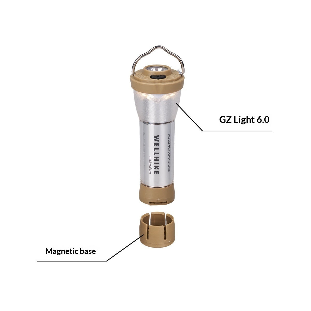 Incandescent Camping Flashlight Outdoor Light