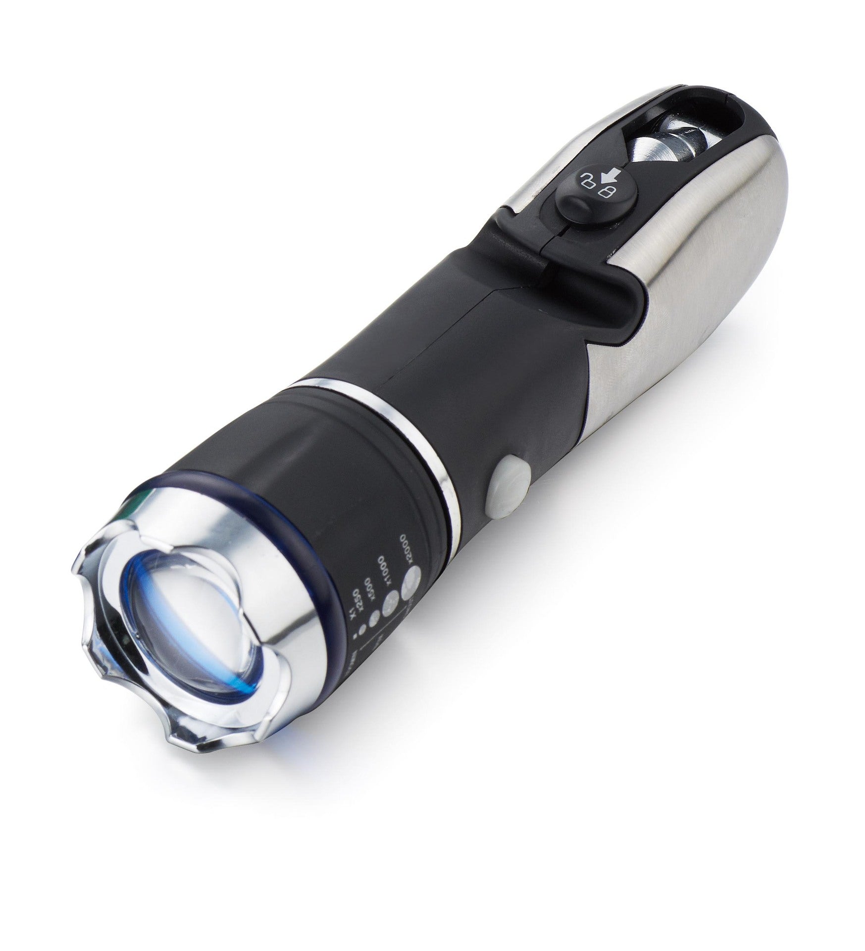 Multi-Function LED Camping Flashlight With Safety Hammer
