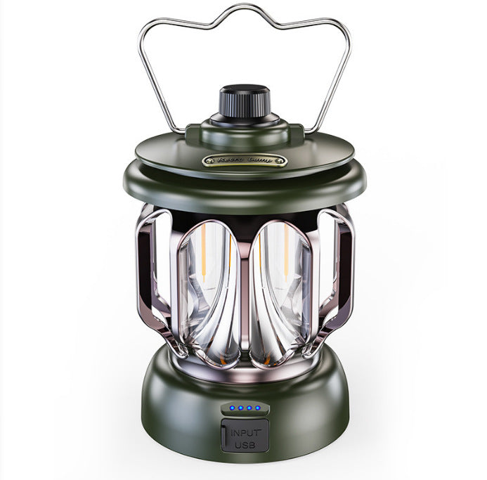 Portable LED Retro Horse Lantern Camping Light