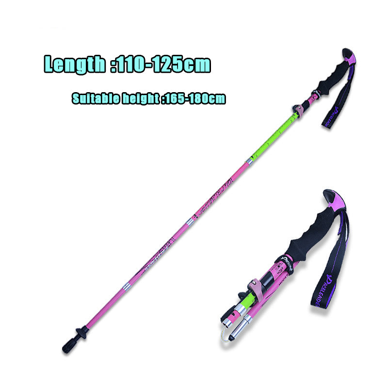 Outdoor Carbon Fiber Folding Trekking Poles