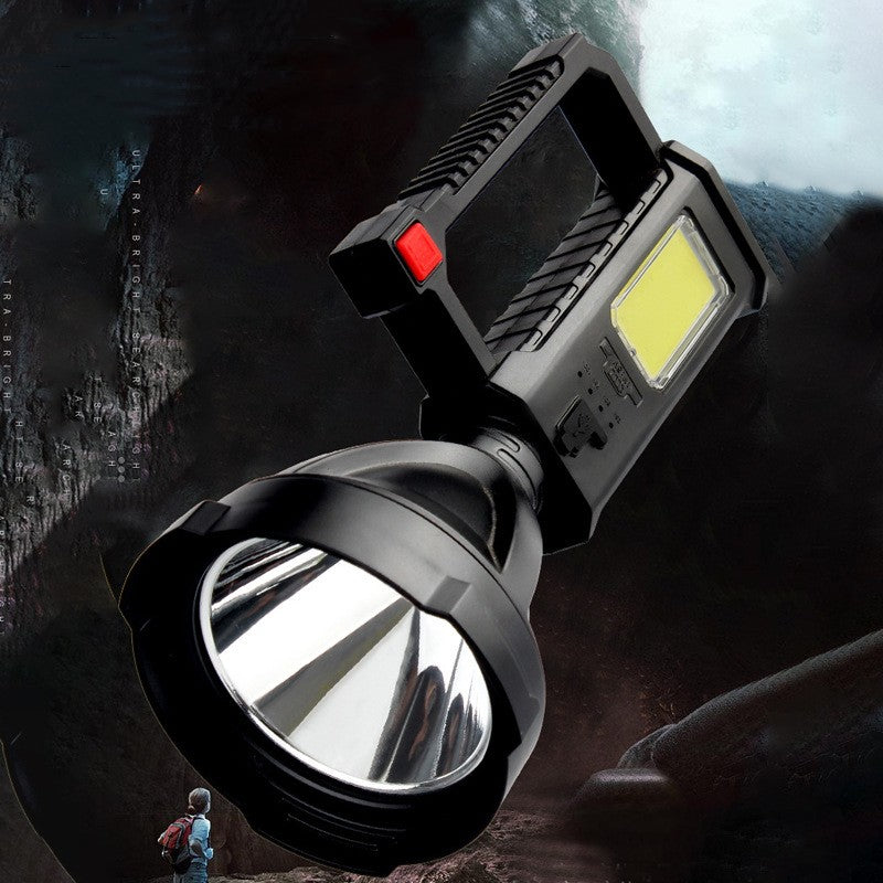 High Power Portable Fishing Camping Flashlight With Bracket