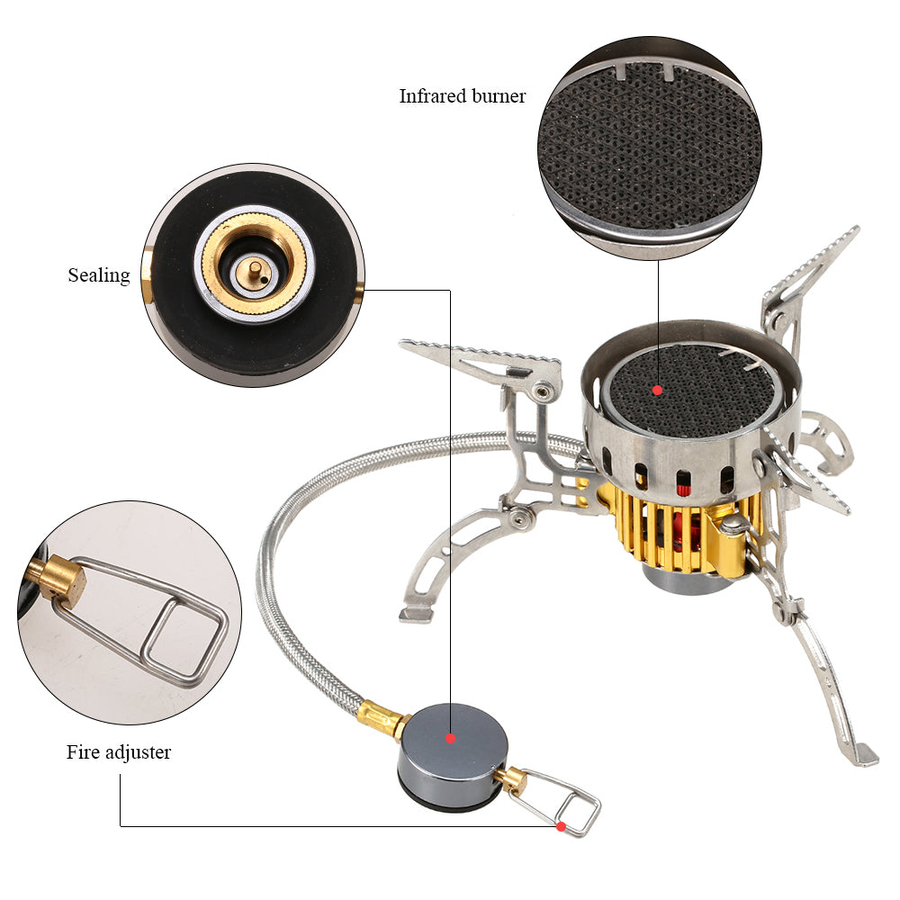 Outdoor Camping Stove Head Cooker