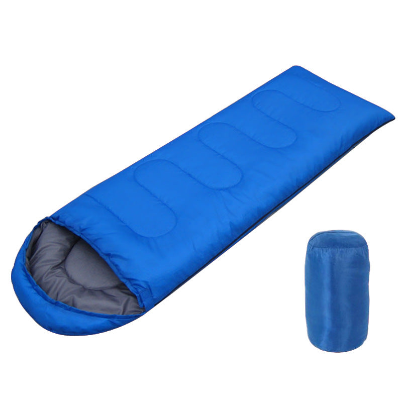 Thickened Hollow Cotton Winter Camping Sleeping Bag Envelope Style