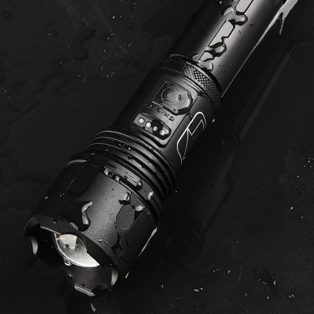 Rechargeable Focusing Strong Light Outdoor Flashlight
