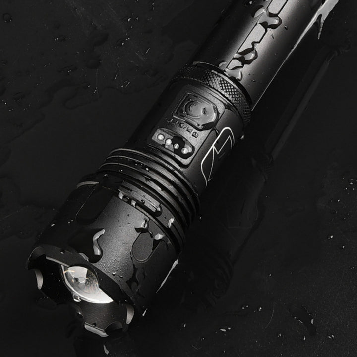 Rechargeable Focusing Strong Light Outdoor Flashlight