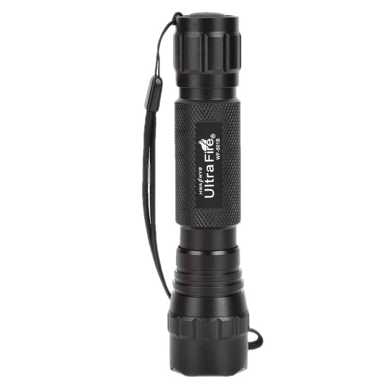 High Power Long Range Rechargeable LED Flashlight