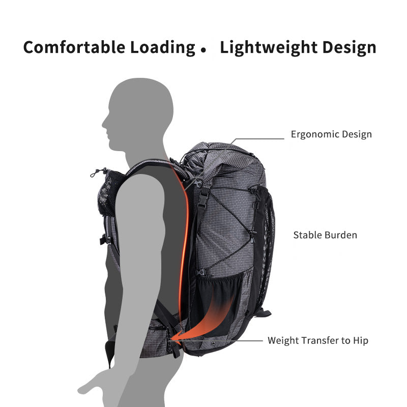 Large Capacity Outdoor Hiking And Camping Travel Backpack