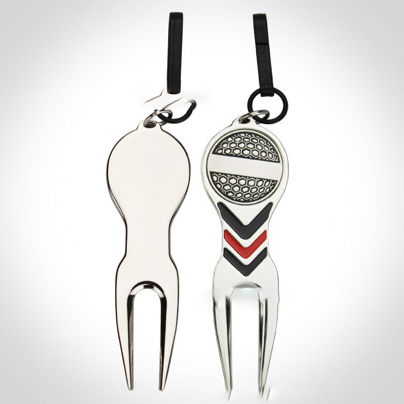 Golf Divot Tool With Ball Marker Accessories
