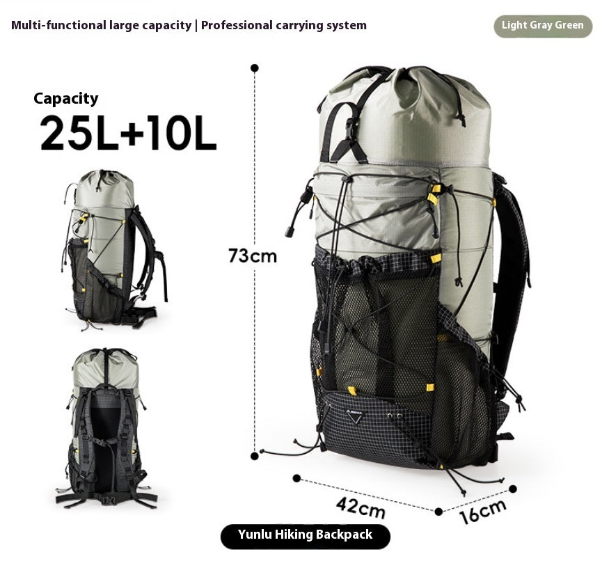 35L Large Capacity Outdoor Mountaineering Hiking Backpack