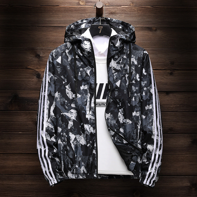 Men’s Trend Camouflage Outerwear Jacket