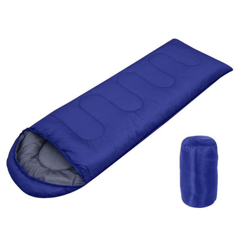 Thickened Hollow Cotton Winter Camping Sleeping Bag Envelope Style