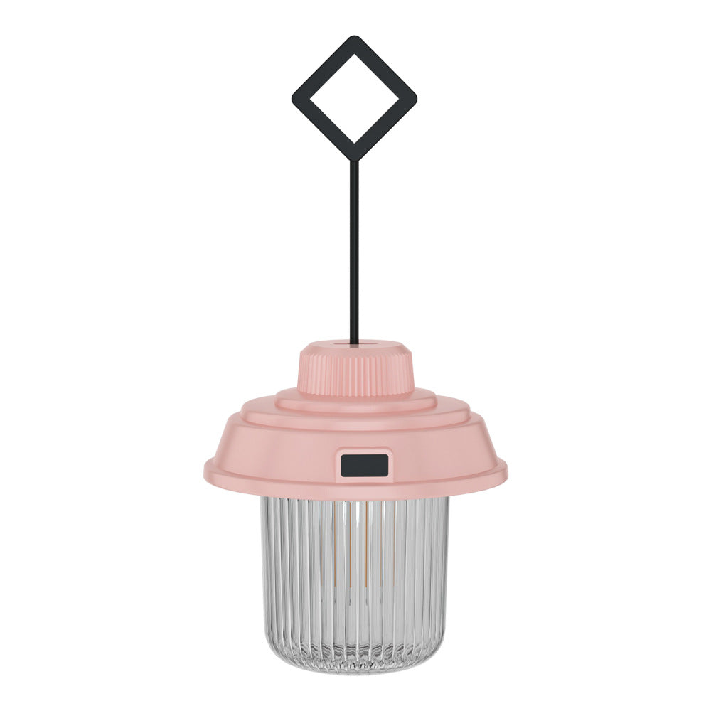 Multi-Function Rechargeable Retro Camping Lantern Portable Light