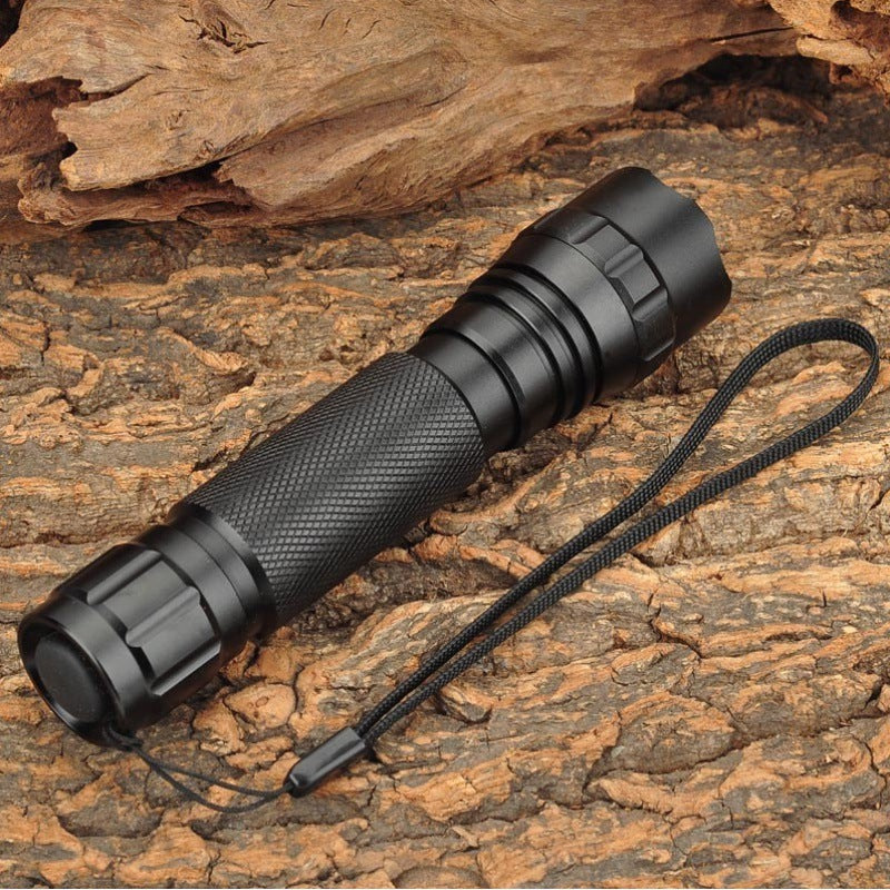 High Power Long Range Rechargeable LED Flashlight