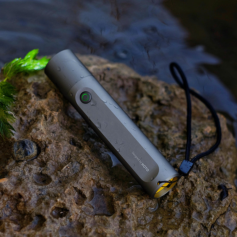 Aluminum Alloy Multi-Function Outdoor Flashlight