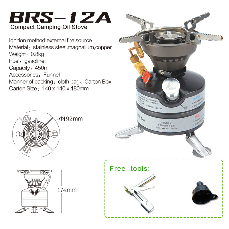 Heavy Duty Field Oil Stove For Camping And Mountaineering