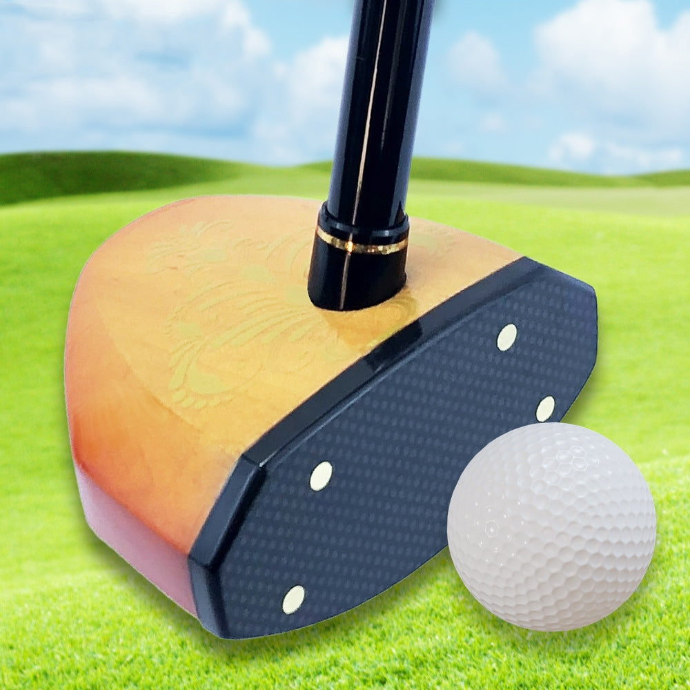Green Maple Head Golf Training Clubs