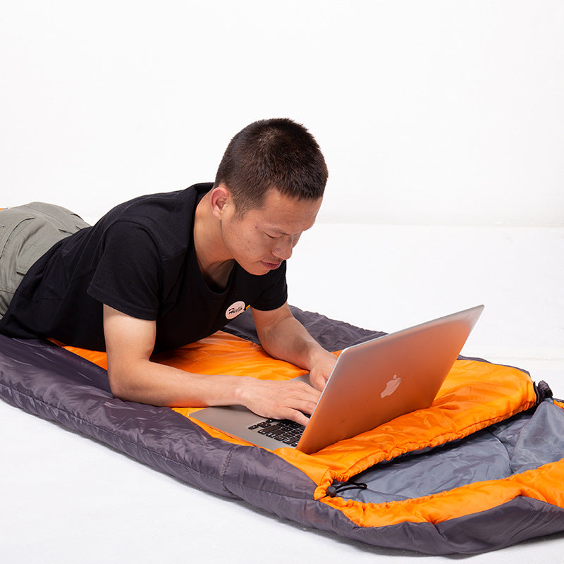 Warm Thickened Camping Sleeping Bag For Travel Outdoor Use