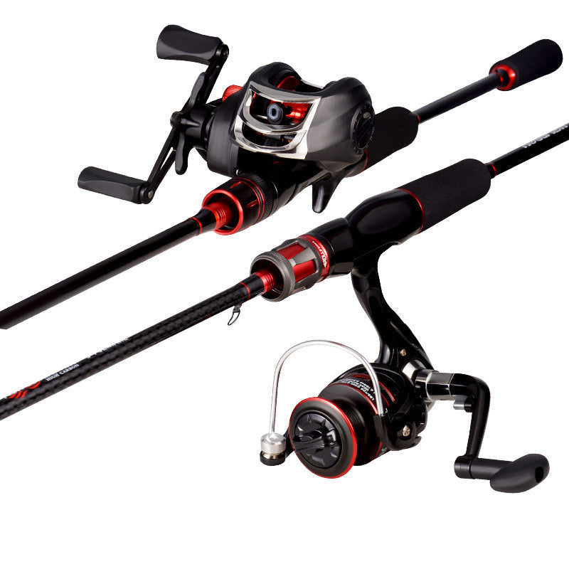 Straight Handle Carbon Fiber Double Pole Trekking Stick