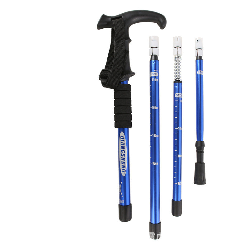Aluminum Alloy Telescopic Camping Trekking Pole